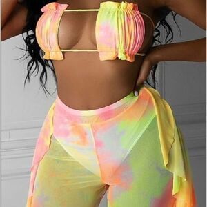 3 piece bathing suit